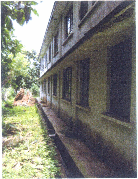 Een deel van het oude complex 