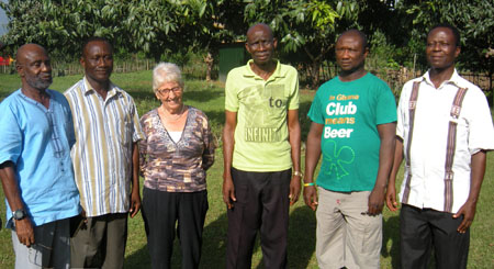 bestuursleden in Ghana