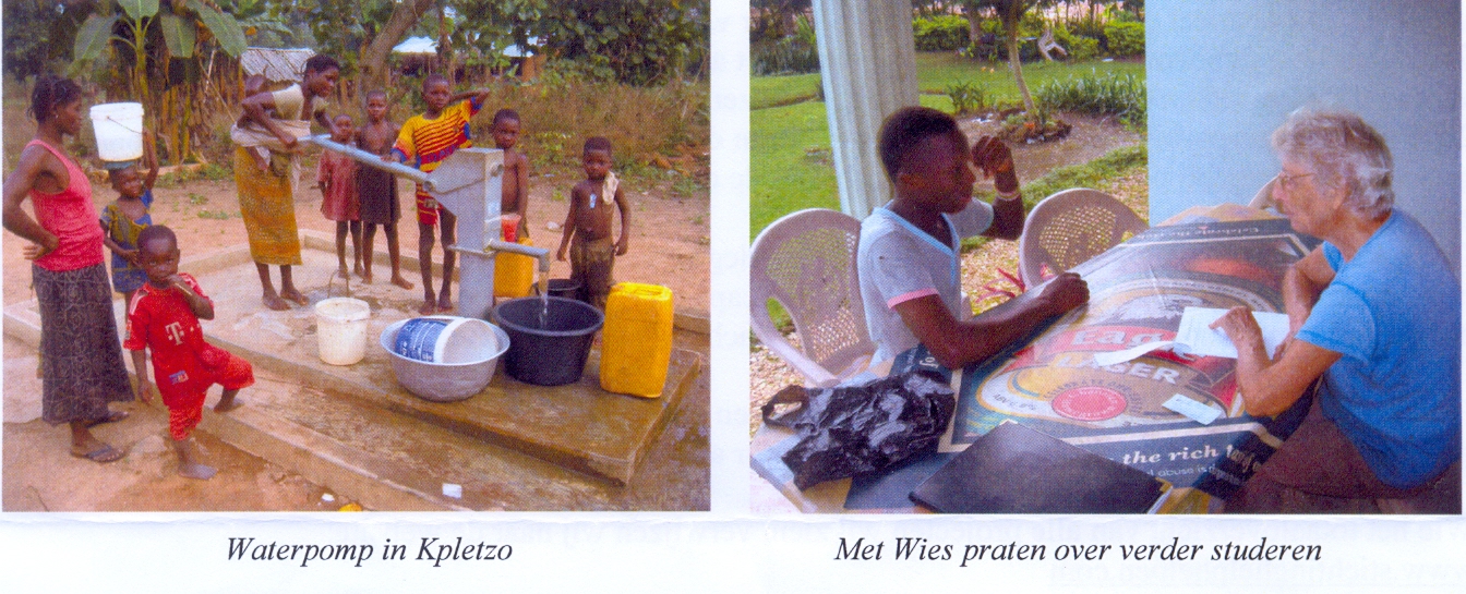 Waterpomp in Kpletzo 